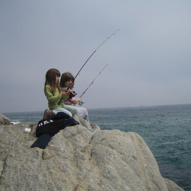 kids fishing