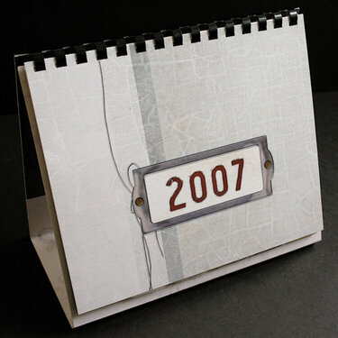 My CraftyCalendar 2007 Cover