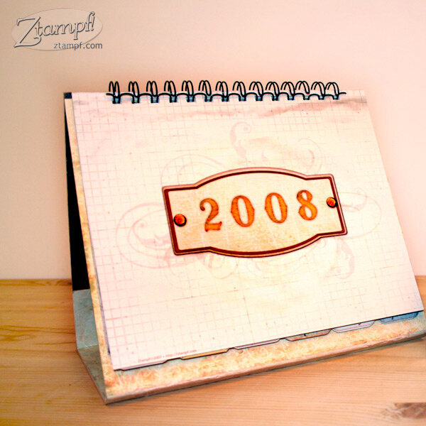 My CraftyCalendar 2008 L-Size (Cover Page)