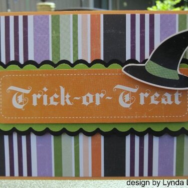 Trick or treat card by Lynda