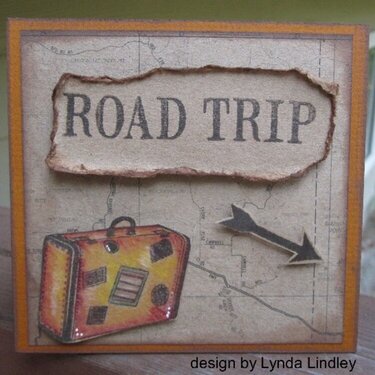 Road trip card by Lynda