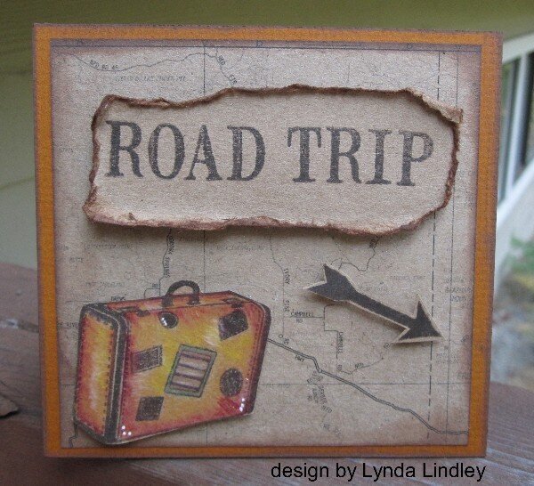 Road trip card by Lynda