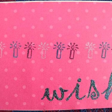 birthday wish card