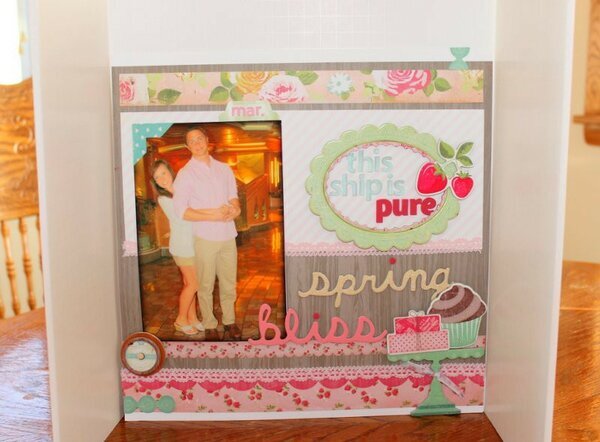This ship is pure spring bliss CHA Challenge 9