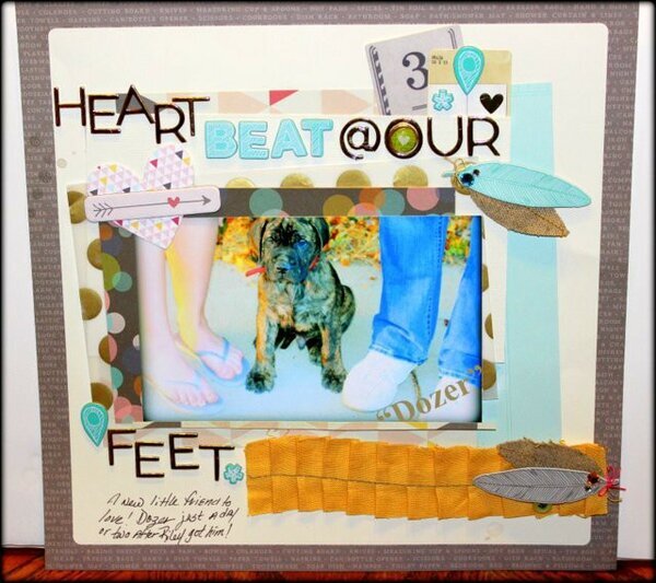 Heartbeat @ our feet