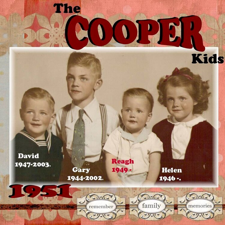 Cooper Kids 1951