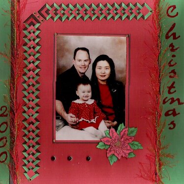 Kevin, Masako &amp;amp; Saria Christmas 2000