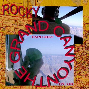 Rocky Explores the Grand Canyon