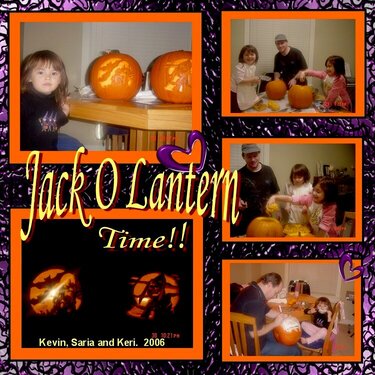 Jack O Lantern Time