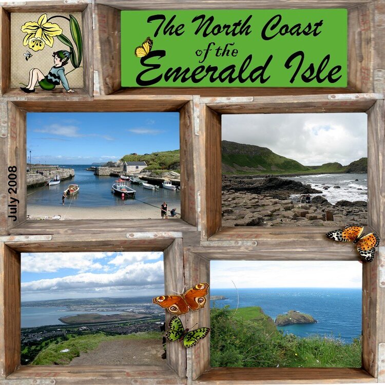 North coast, Emeraald Isle