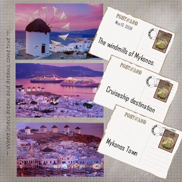 Postcards From Mykonos