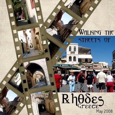 Walking the Streets of Rhodes