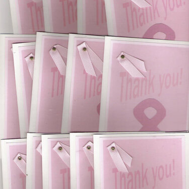 44 Thank you cards