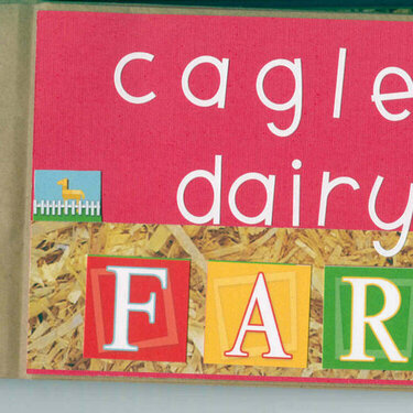 Cagle&#039;s Dairy Farm paper bag book