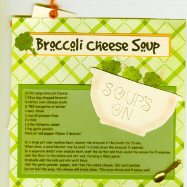 Broccoli Cheese Soup Recipe