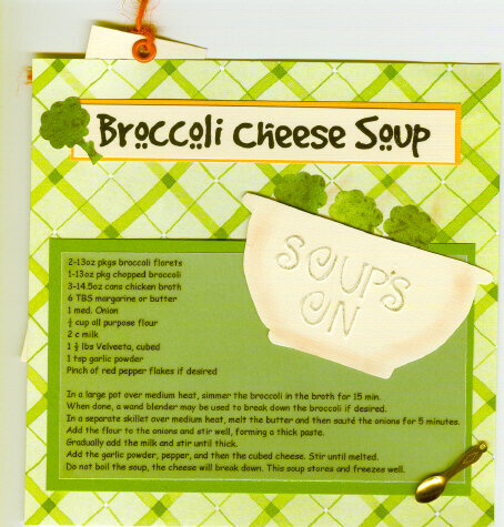 Broccoli Cheese Soup Recipe