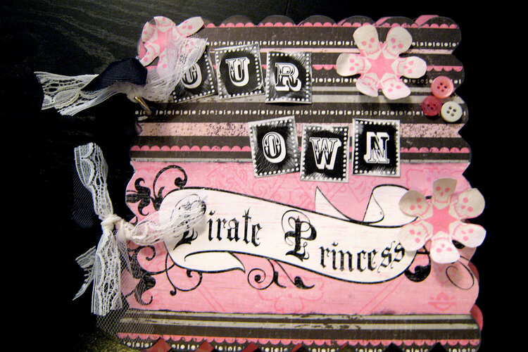 Cover to Pirate Princess Mini Book