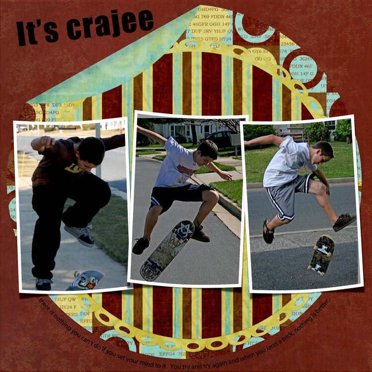 It&#039;s &quot;Crajee&quot;