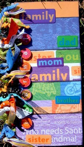 Family Journal front Cover *New Around the Block Memory Trends Release*