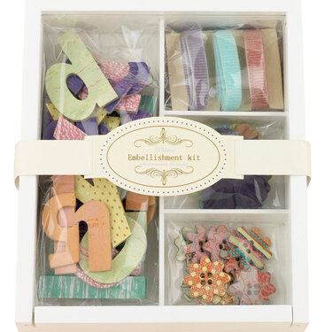 Embellishments box with NO buttons