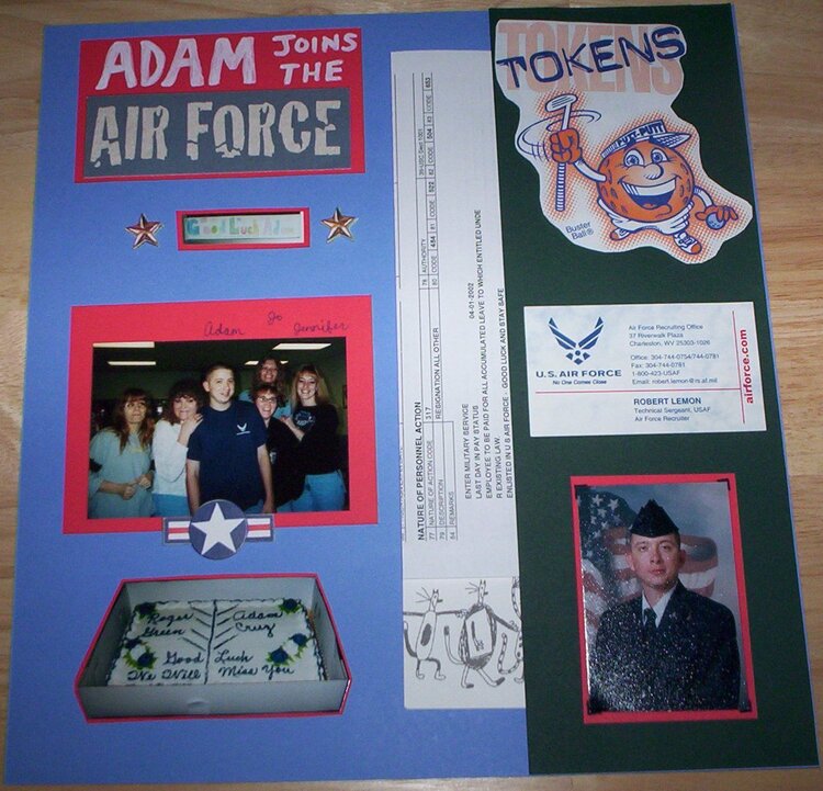 Adam Joins the Air Force