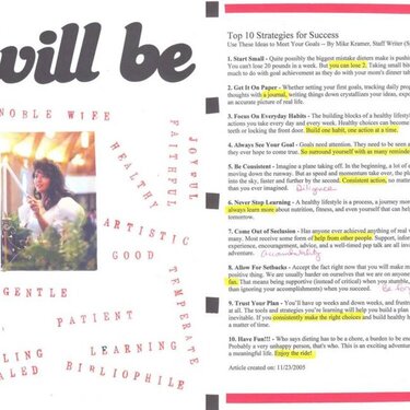 Pages 6&amp;amp;7 &amp;quot;I will be&amp;quot;