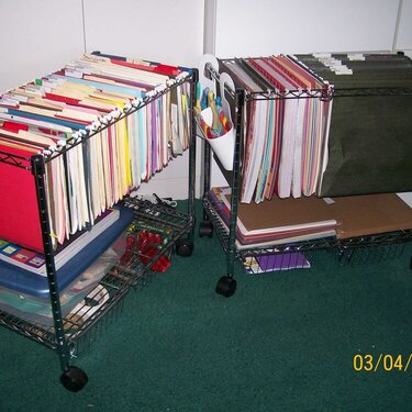 Rolling File Carts