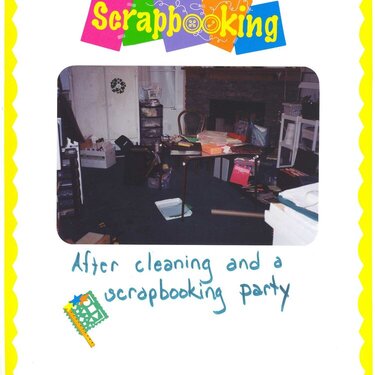 Scrapbooking Room