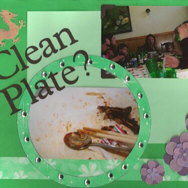Clean Plate?