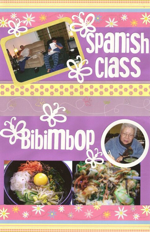 Spanish Class &amp; Bibimbop