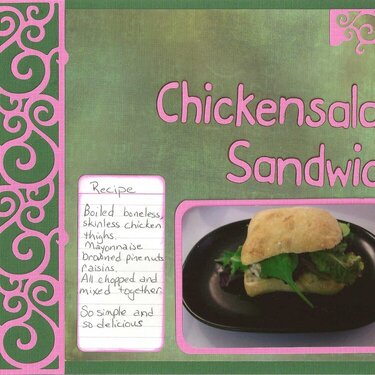 Revised Chickensalad Sandwich
