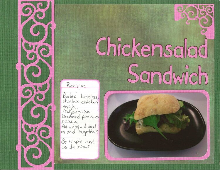 Revised Chickensalad Sandwich