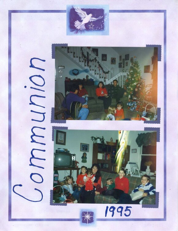 Page 14 Christmas Communion 1995