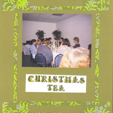 34 Christmas Tea
