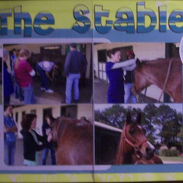 Pages 4&amp;5 At the Stables