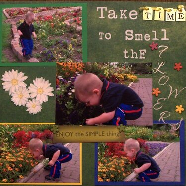 Take Time to Smell the Flowers
