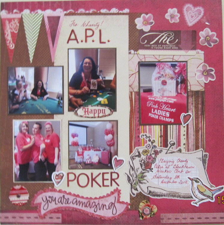 Charity APL Poker Day