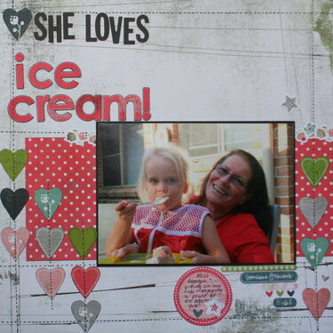 She Loves Ice Cream!