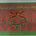 Deck the Halls Christmas card