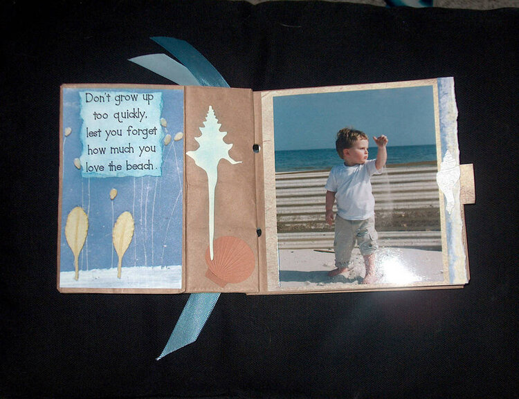 Beach Paper Bag Book Page 2