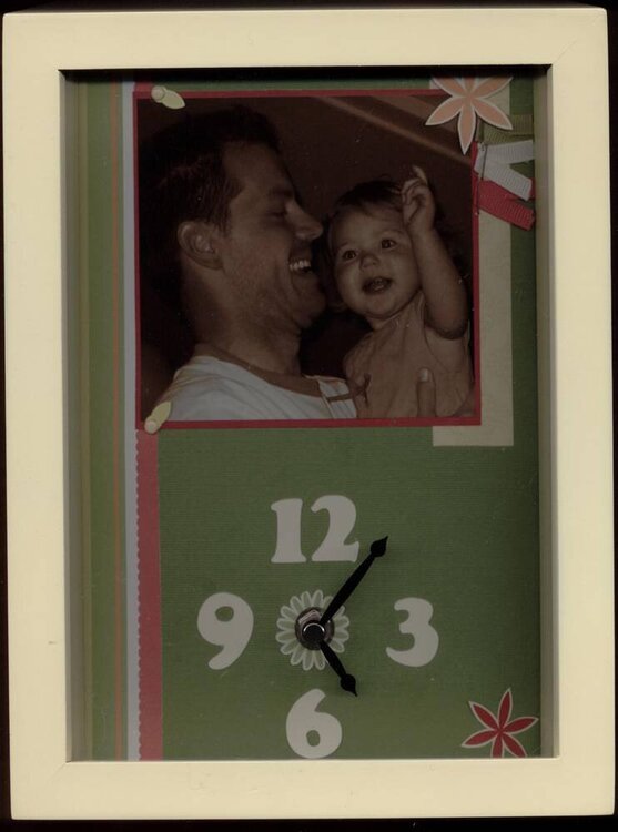 Making Memories Clock Kit - Father&#039;s Day