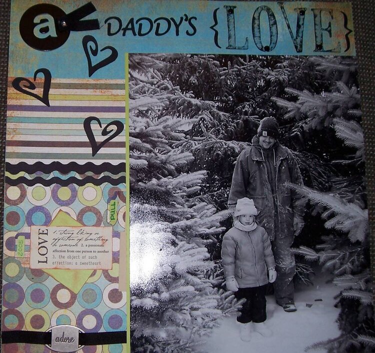 A Daddy&#039;s Love- layout 3