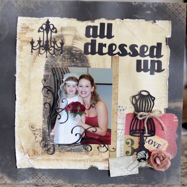 Scraps Of Darkness April Kit All Dressed Up