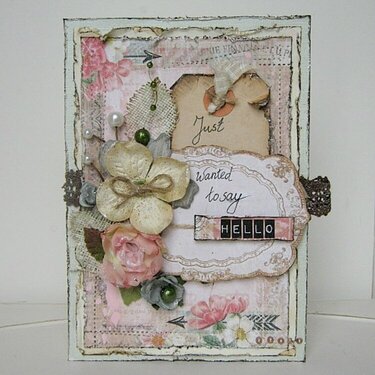 ***Swirlydoos Scrapbook Kit Club*** Just wanted to say Hello