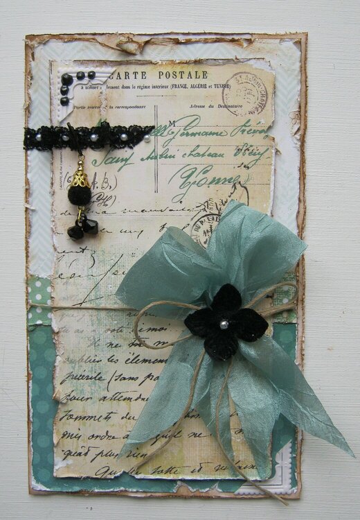 Big Bow card ***Swirlydoos Kit Club***