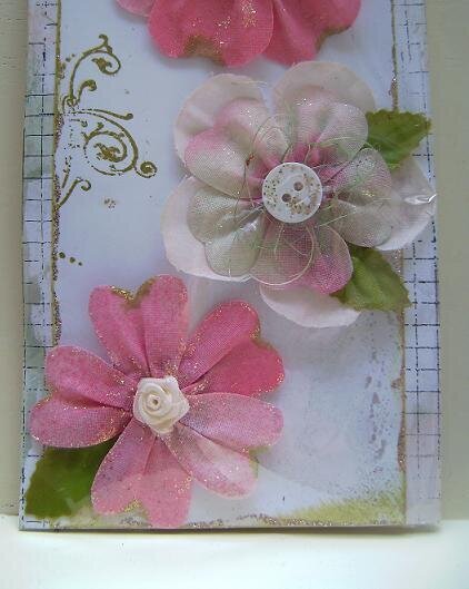bottom packaging canvas flowers