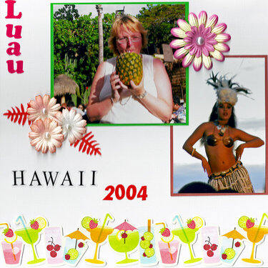 Luau in Maui Hawaii 2004