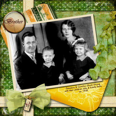 Theodore and Family 1939