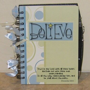 Believe Notebook