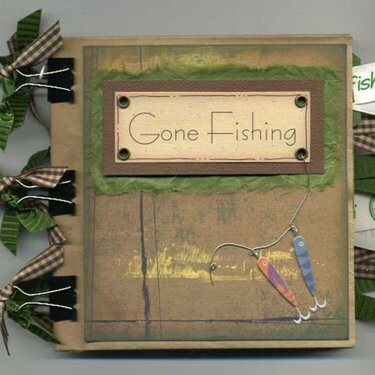 Fishing Paper Bag Album